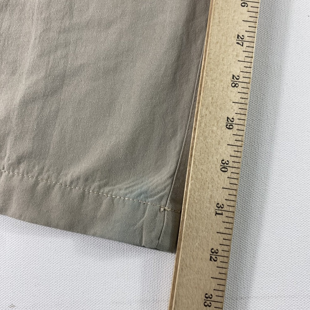 Clothing Arts Pants Mens 42x32 Khaki Nylon Cargo Hiking Pickpocket Proof Outdoor - Picture 2 of 16
